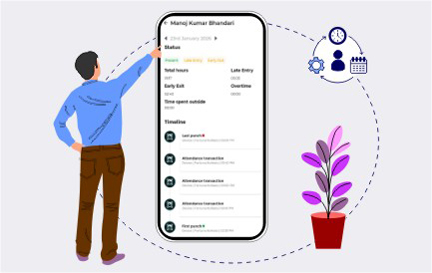 Centralized Attendance Management Without Manual Records