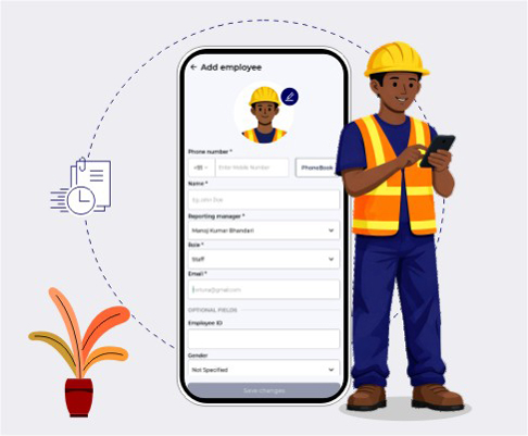 Quick Registration for Contract Labour