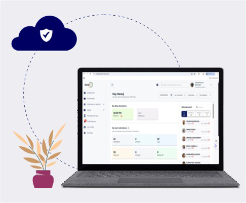 Secure Cloud Infrastructure for Attendance Data
